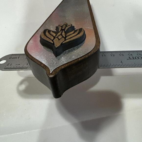 Flying Embers Silver And Wood Beer Tap Handle California - Picture 6 of 6